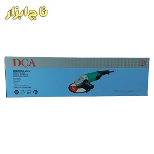 فرز سنگبری 2200 وات DCA مدل ASM03-230 دارای قابلیت چرخش دسته 90 و 180 درجه