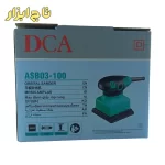 سنباده لرزان مشتی 100*110 میلیمتر 240 وات DCA مدل ASB03-100 دی سی ای