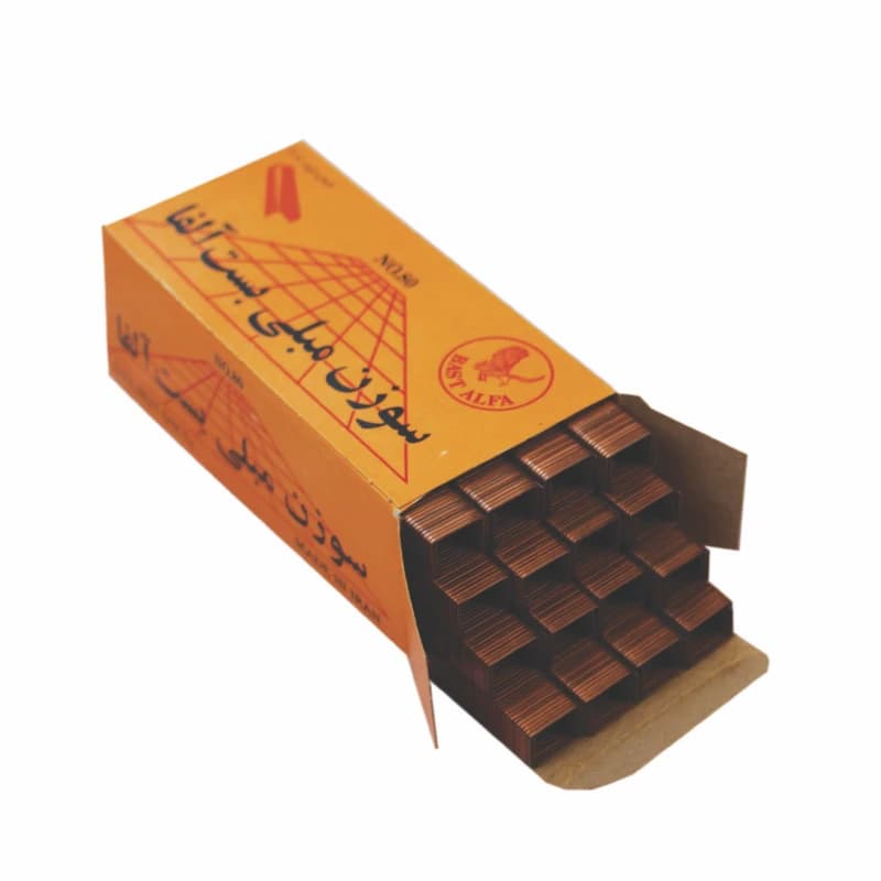 بسته بندی سوزن منگنه مبلی بست آلفا