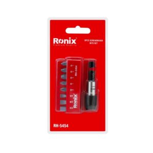 بسته بندی مجموعه ۹ عددی رابط و سری پیچ گوشتی رونیکس مدل RH-5454
